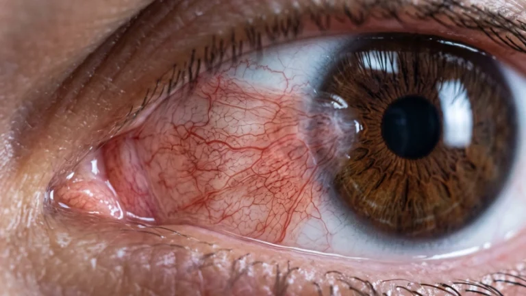 causas de la carnosidad en el ojo